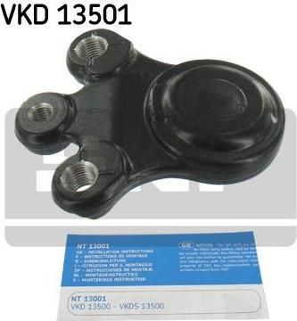 SKF VKD13501 Опорный подшипник нижний PSA 407 04->, C5 08->