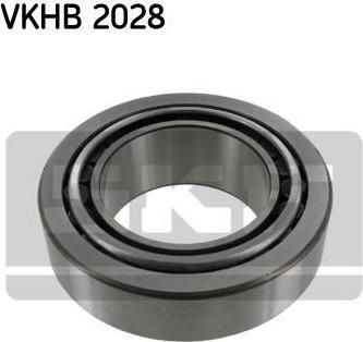 SKF VKHB2028 Подшипник ступицы колеса MB Actros, LK/LN2, Scania 3, 4, rear, outside 75x130x41