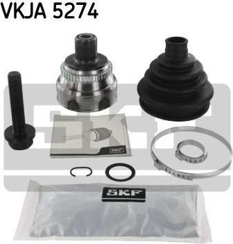 SKF VKJA 5274 шарнирный комплект, приводной вал на AUDI 80 (8C, B4)