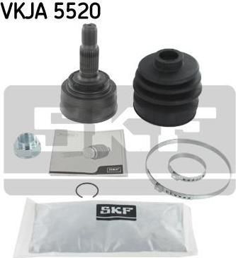 SKF VKJA 5520 шарнирный комплект, приводной вал на HONDA ACCORD III (CA)