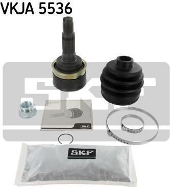 SKF VKJA 5536 шарнирный комплект, приводной вал на MAZDA 323 C IV (BG)