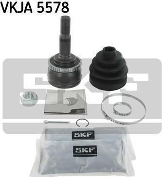 SKF VKJA 5578 шарнирный комплект, приводной вал на NISSAN PRIMERA (P11)