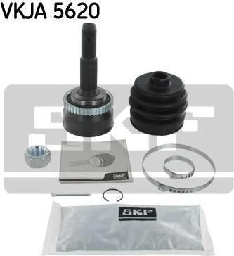SKF VKJA 5620 шарнирный комплект, приводной вал на NISSAN SUNNY III Hatchback (N14)