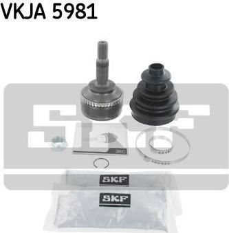 SKF VKJA 5981 шарнирный комплект, приводной вал на RENAULT MEGANE I (BA0/1_)