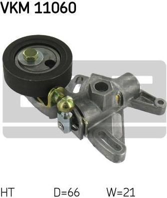 SKF VKM 11060 натяжной ролик, ремень грм на AUDI 80 (8C, B4)