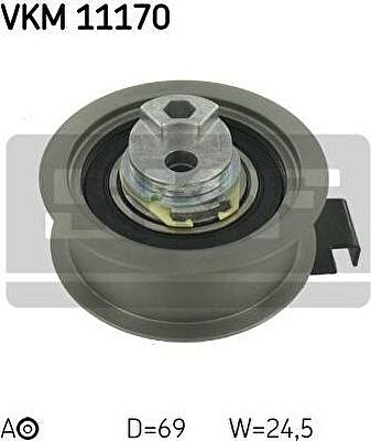 SKF VKM 11170 Ролик ремня ГРМ AUDI A4,A6/VW PASSAT 1.8,1.8T 97=> (06A 109 243 A)