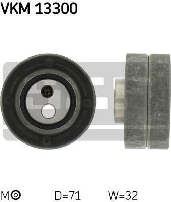 SKF VKM 13300 натяжной ролик, ремень грм на PEUGEOT BOXER автобус (230P)
