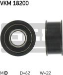 SKF VKM 18200 натяжной ролик, ремень грм на LADA SAMARA (2108, 2109, 2115)