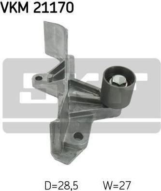 SKF VKM 21170 Ролик ремня ГРМ VAG 1.8T/2.0 95-