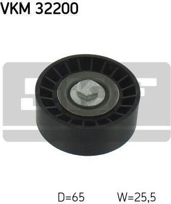 SKF VKM 32200 паразитный / ведущий ролик, поликлиновой ремень на FIAT DUCATO фургон (250, 290)