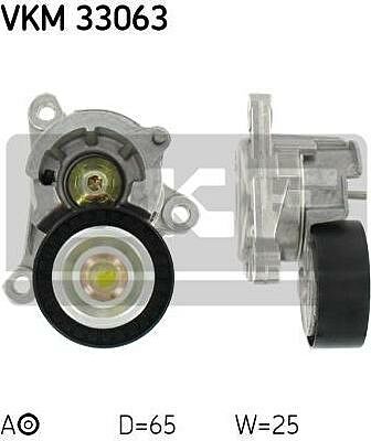 SKF VKM 33063 натяжной ролик, поликлиновой ремень на PEUGEOT 206 Наклонная задняя часть (2A/C)