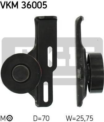 SKF VKM 36005 натяжной ролик, поликлиновой ремень на RENAULT MEGANE I Coach (DA0/1_)