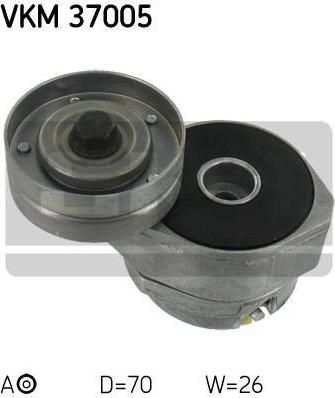 SKF VKM 37005 натяжной ролик, поликлиновой ремень на ROVER 600 (RH)