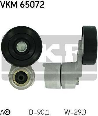 SKF VKM 65072 Ролик натяжной, поликлиновой ремень