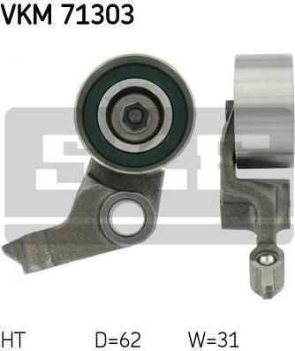 SKF VKM 71303 натяжной ролик, ремень грм на TOYOTA COROLLA Wagon (__E11_)
