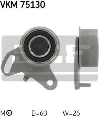 SKF VKM 75130 натяжной ролик, ремень грм на HYUNDAI SANTAMO