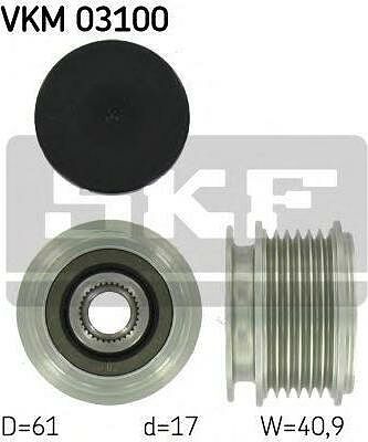 SKF VKM03100 VKM03100_=535 0012 10=15262F [038903119A] !шкив ген. Audi A3, VW Golf 1.6-1.4TDi/1.9TDi 97>