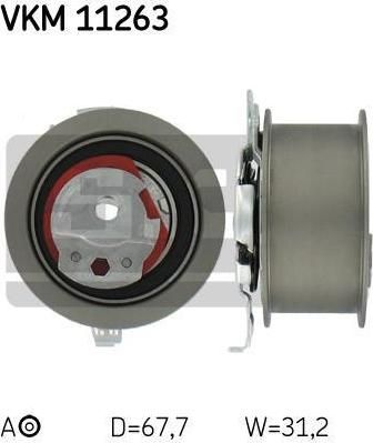 SKF VKM11263 РОЛИК НАТЯЖНОЙ ГРМ AUDI A3/VW GOLF V,TOURAN/SEAT 2.0TDI (03L109243E)