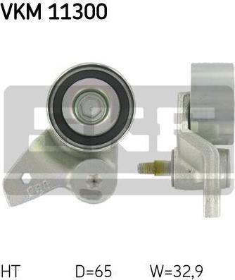 SKF VKM11300 Ролик ремня ГРМ AUDI A4/A6/A8 3.0 натяжной (06C109485A)