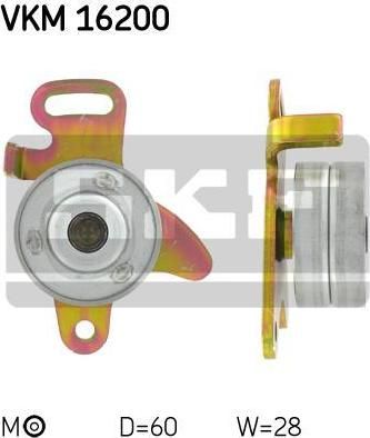 SKF VKM16200 Ролик ГРМ натяжной RENAULT J5R/J6R/J7T 2.0-2.2L 21/25/Espace -90/Trafic -95/Master -98 (7700692315)