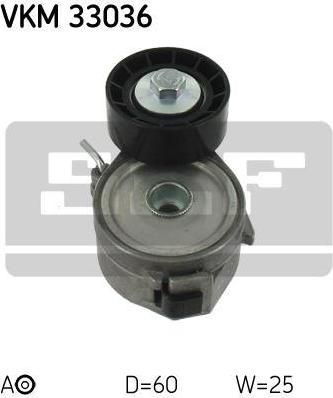 SKF VKM33036 Натяжитель ремня приводного PEUGEOT/CITROEN 1.6 00-