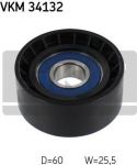 SKF VKM34132 Ролик обводной ремня Ford/Volvo Mondeo/S60-80