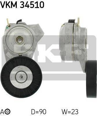 SKF VKM34510 Натяжитель ремня приводного SAAB 9-3/9-5 2.0-2.3 98-