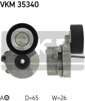 SKF VKM35340 Ролик-натяжитель OPEL, VAUXHALL CORSA, CORSA D, MERIVA, CORSA Mk III, CORSAVAN, MERIVA (55574238)