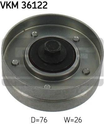 SKF VKM36122 Ролик ремня приводного VOLVO S40/V40 1.6-2.0 -04