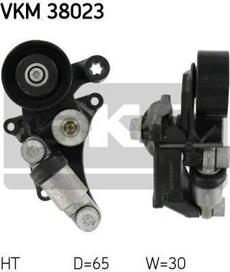 SKF VKM38023 VKM38023_=A1046=23501F [6112000670] !натяжитель ремня с рол. MB W211 2.1CDi-2.6CDi 02>