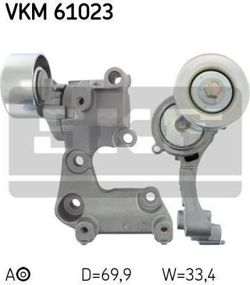 SKF VKM61023 Натяжитель приводного ремня (16620-31040)