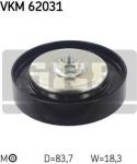 SKF VKM62031 Ролик приводного ремня NISSAN MICRA/NOTE 1.0i -1.4 16V 03>