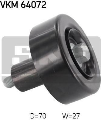 SKF VKM64072 Ролик Hyundai iX35 2.0 CRDi 2010-