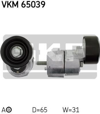 SKF VKM65039 Ролик натяжителя ремня агрегатов (2528125000)