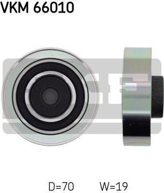 SKF VKM66010 Натяжитель п/к ремня SUZ Swift, Baleno, Gr Vitara