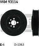 SKF VKM93114 Шкив коленвала AUDI, SEAT, SKODA, VW A3 (8L1), A3 (8P1), A4 (8D2, B5) / A4 Avant (8D5, B5), A4 (8EC) / A4 Avant (8ED), TT (8N3), ALHAMBRA, ALTEA / ALTEA XL, CORDOBA (6K2), CORDOBA (6L2), IBIZA III (6K (06A105243E)