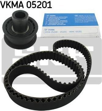 SKF VKMA 05201 комплект ремня грм на OPEL KADETT E Combo (38_, 48_)