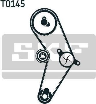 SKF VKMA 06009 комплект ремня грм на RENAULT LOGAN I универсал (KS_)