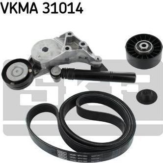 SKF VKMA 31014 поликлиновой ременный комплект на VW GOLF IV (1J1)