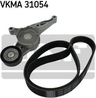 SKF VKMA 31054 поликлиновой ременный комплект на SKODA SUPERB (3T4)