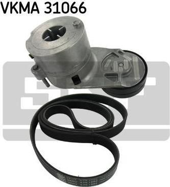 SKF VKMA 31066 поликлиновой ременный комплект на VW PASSAT Variant (3B6)
