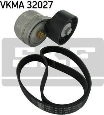 SKF VKMA 32027 поликлиновой ременный комплект на ALFA ROMEO 156 (932)