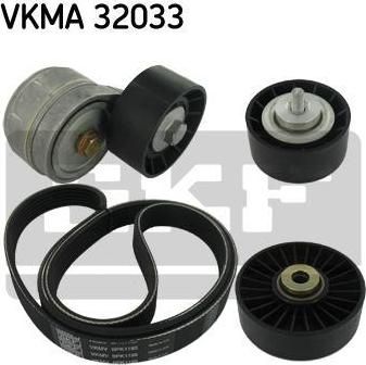 SKF VKMA 32033 поликлиновой ременный комплект на FIAT PUNTO (188)