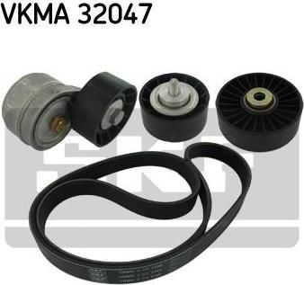 SKF VKMA 32047 поликлиновой ременный комплект на FIAT STILO (192)