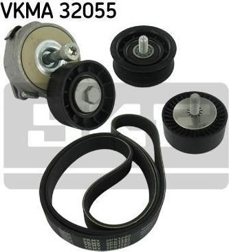 SKF VKMA 32055 поликлиновой ременный комплект на FIAT SEDICI (FY_)