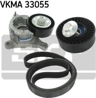 SKF VKMA 33055 поликлиновой ременный комплект на FIAT ULYSSE (220)