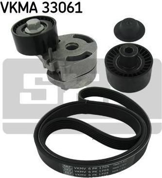 SKF VKMA 33061 поликлиновой ременный комплект на PEUGEOT PARTNER фургон (5)