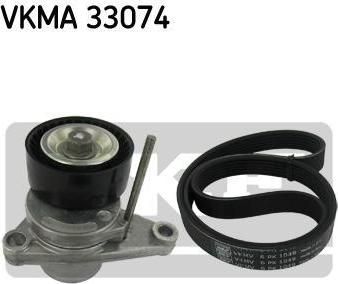 SKF VKMA 33074 поликлиновой ременный комплект на PEUGEOT 207 (WA_, WC_)