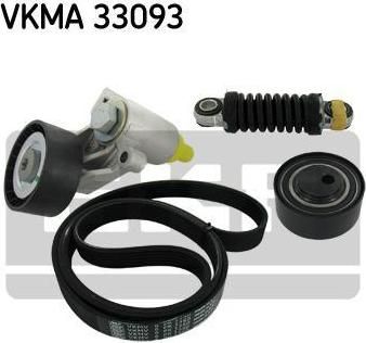 SKF VKMA 33093 поликлиновой ременный комплект на PEUGEOT 406 Break (8E/F)