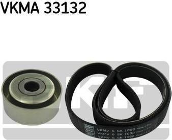 SKF VKMA 33132 поликлиновой ременный комплект на PEUGEOT 207 (WA_, WC_)